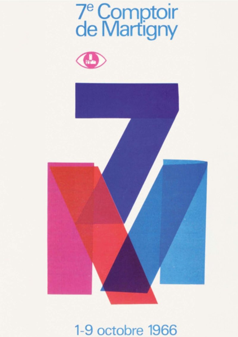 Foire du Valais - Affiche 1966